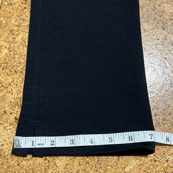 American Giant Black Ponte Kick Flare Pant Sz 2 - Picture 16 of 16